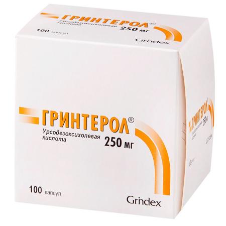 Гринтерол капсулы 250мг №100